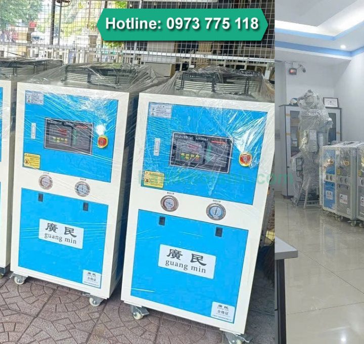 Thiết kế thi công và Lắp đặt máy làm lạnh nước công nghiệp Chiller