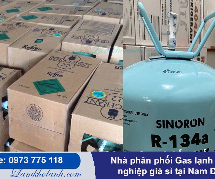 Chuyên phân phối Gas lạnh công nghiệp giá sỉ tại Nam Định
